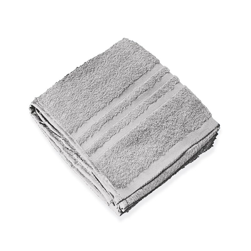 Handtuch silber, 50 x 100 cm