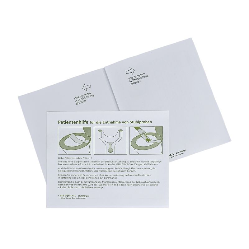 MED AUXIL Stuhlfänger (D) (500 Stck.)