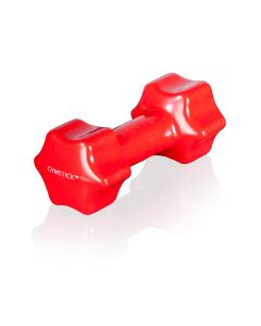 Gymstick Studio-Hantel 3 kg, rot