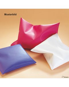 Kissen mit Polystyrolkugeln creme,