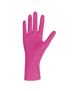 Magenta Pearl Nitril U.-Handschuhe Gr.XL